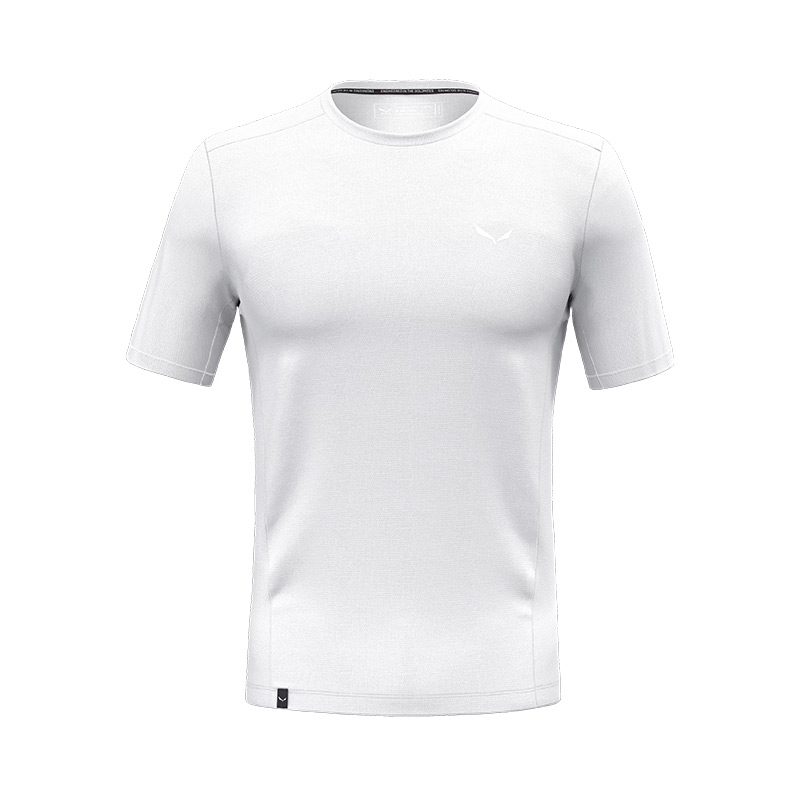 Футболка мужская Salewa PUEZ DRY M T-SHIRT White
