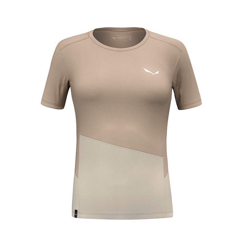 Футболка женская Salewa PUEZ SPORTY DRY W T-SHIRT Quicksand