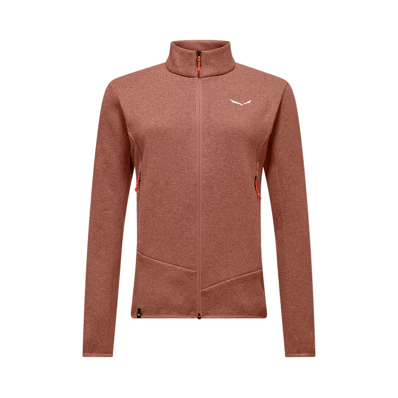 Кофта женская Salewa PUEZ ROCCA PL W JKT  Etruscan Red