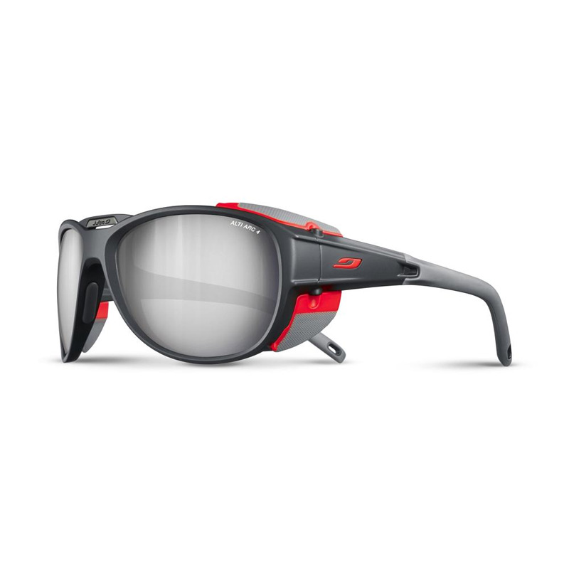 Очки Julbo EXPLORER 2.0 DARK GREY/ORANGE ALTI ARC4 SILVER FLASH