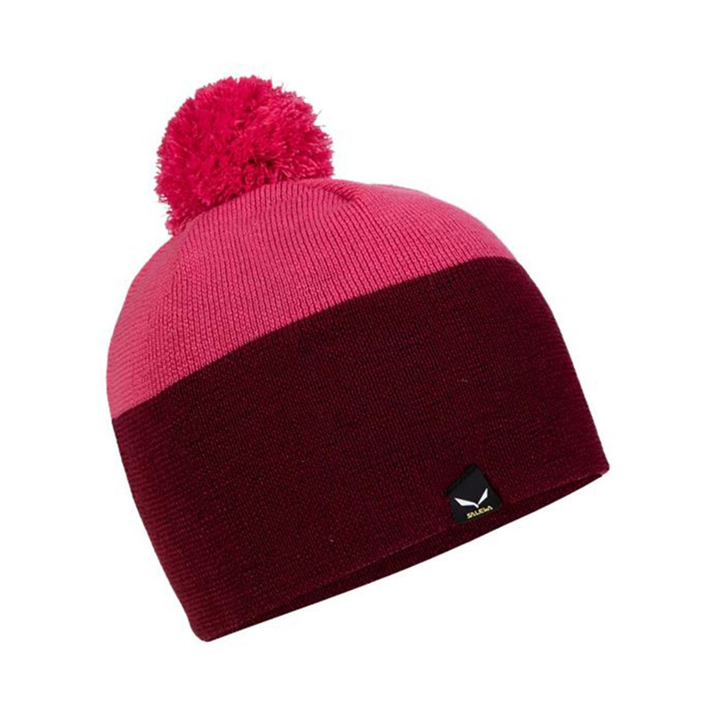 Шапочка Salewa PUEZ 2 WO K BEANIE M Red Plum