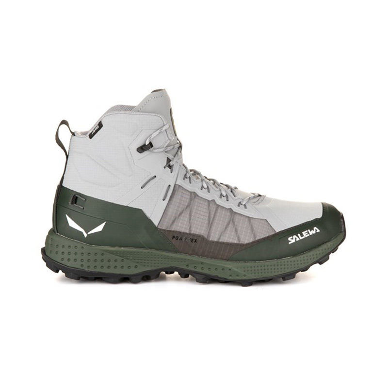 Кроссовки Salewa Speed Hiking MS PEDROC PRO MID PTX-0543 alloy/dark olive 390г