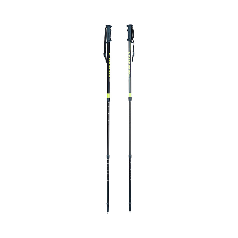 Палочки треккинговые VIKING STIG UNI POLE-09 Black/Yellow One Size Aluminium