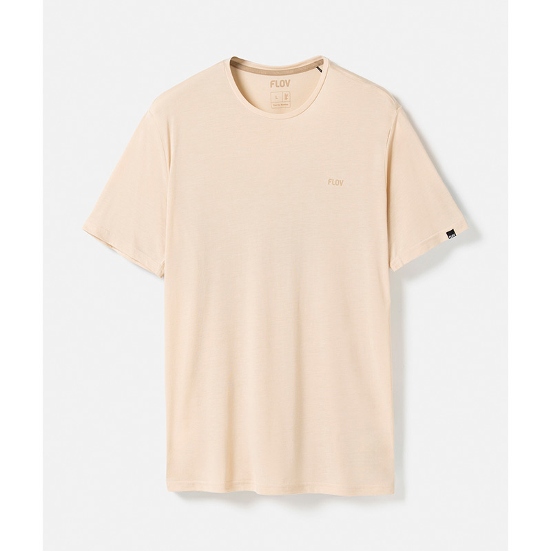 Футболка мужская FLOV TIMBERON M T-SHIRT Beige/Olive Bamboo