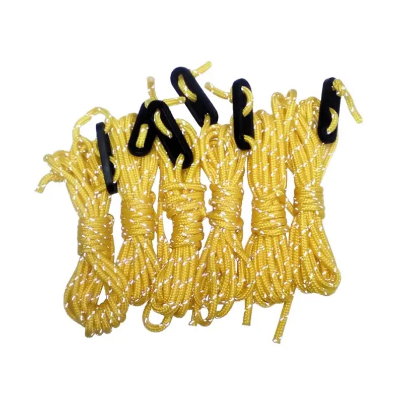 Набор оттяжек Tramp для палатки со светоотражающей нитью (комплект)