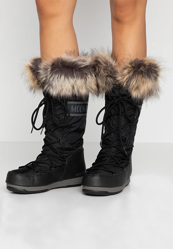 Сапоги женские Tecnica MOON BOOT MONACO HIGH WP 2 BLACK