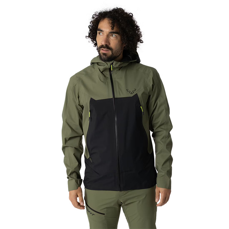 Куртка мужская Dynafit TRANSALPER 3L M JKT military green dynashell transalper