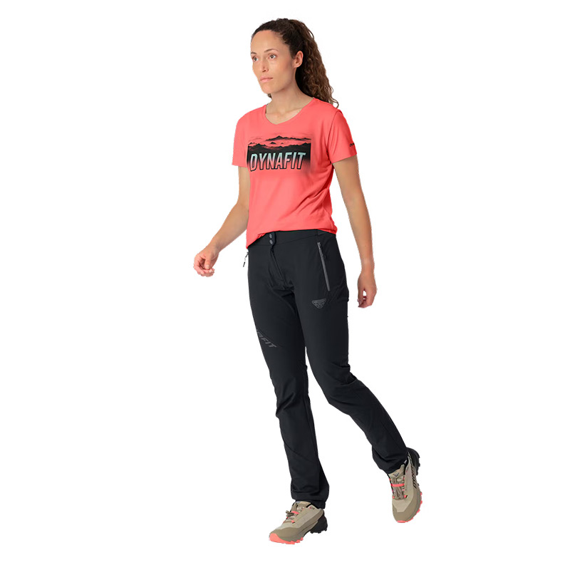 Брюки женские Dynafit TRANSALPER 2 LIGHT W LONG PNT black out dynastretch ager dwr