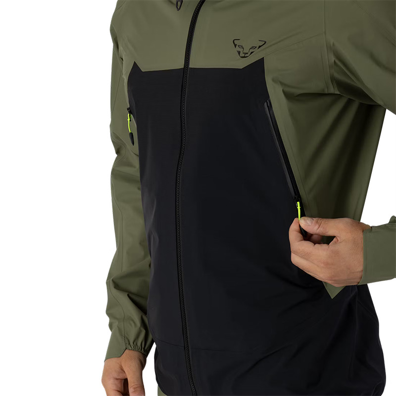 Куртка мужская Dynafit TRANSALPER 3L M JKT military green dynashell transalper