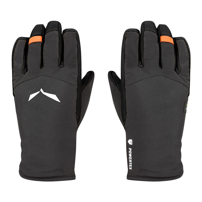 Перчатки мужские Salewa ORTLES PTX/TWR M GLOVES-0911 black out/0910/4570 145g powertex/alp wool