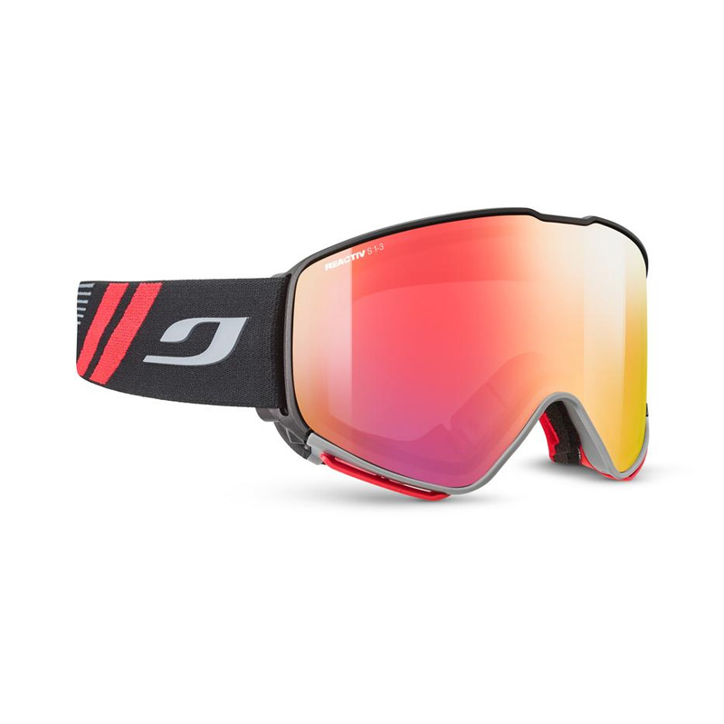 Горнолыжная маска Julbo QUICKSHIFT BLACK/RED REACTIV 1-3 High Contrast