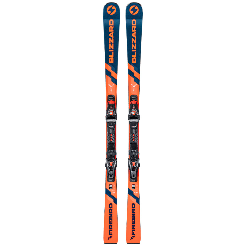 Лыжи Blizzard FIREBIRD HRC ORANGE/BLUE+XCELL 14 DEMO BLACK/ANTHRACIT