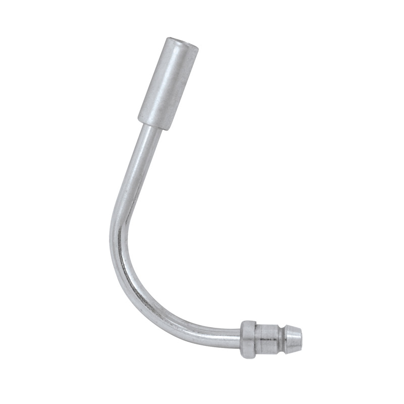 Направляющая для троса тормоза cable guide for V-brakes angle 90°+rubber boot