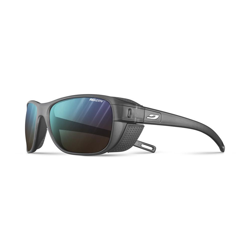 Очки Julbo CAMINO MATT TRANSLUCENT BLACK/GRAY
 REACTIV 2-4 BLUE FLASH