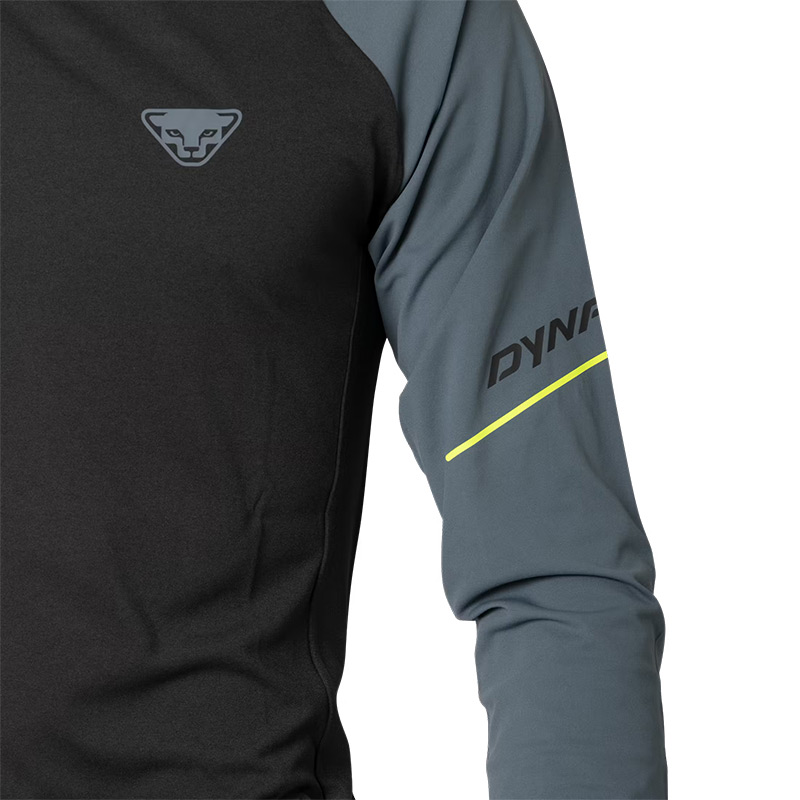 Футболка мужская с длинным рукавом Dynafit ALPINE PRO M L/S TEE cinder/polygiene