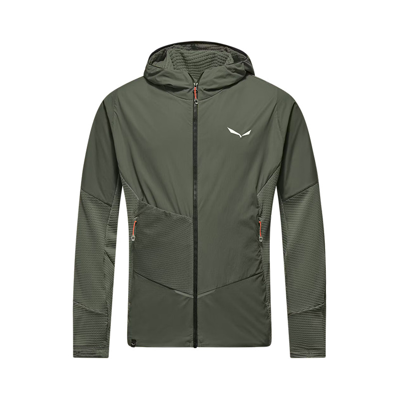 Куртка мужская Salewa PEDROC PL M HOODY WIND JKT-5A50 Faded Green