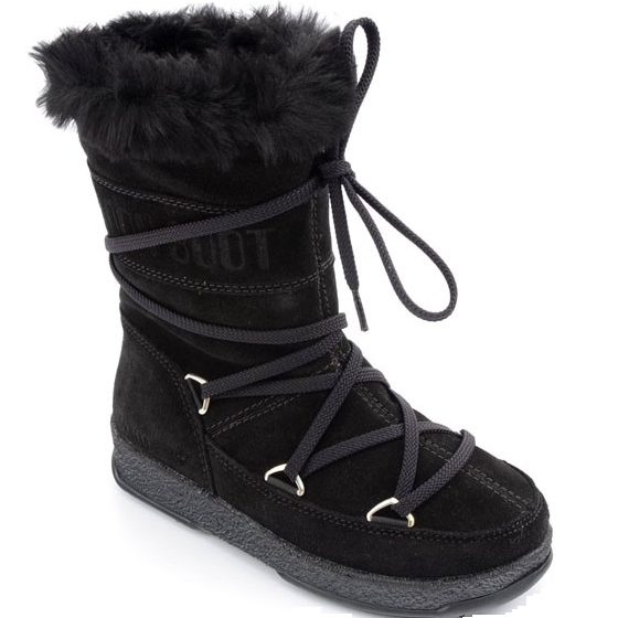 Сапоги детские Tecnica MOON BOOT W.E. BUTTER MID JR BLACK