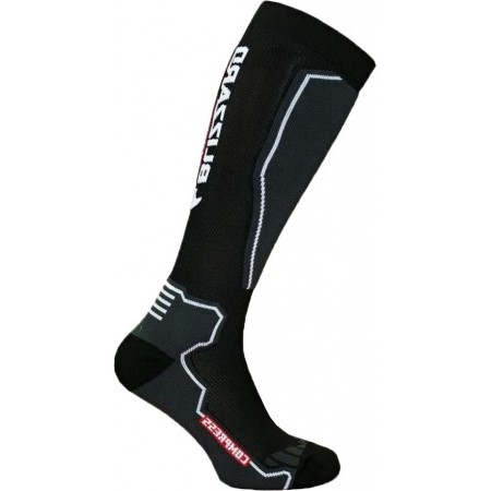 Носки лыжные BLIZZARD Compress 85 ski SK Black/Grey
