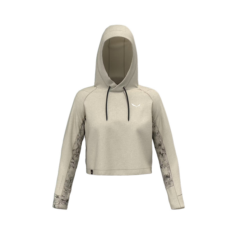 Футболка женская Salewa LAVAREDO HEMP W CROP T-SHIRT Oatmeal
