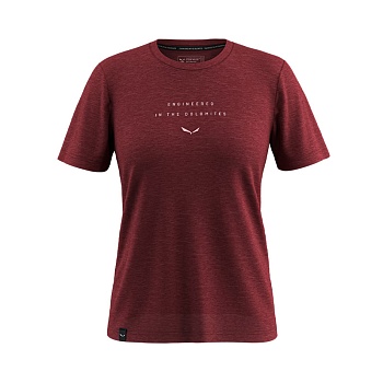 Футболка женская Salewa EAGLE EITD AM W T-SHIRT Syrah