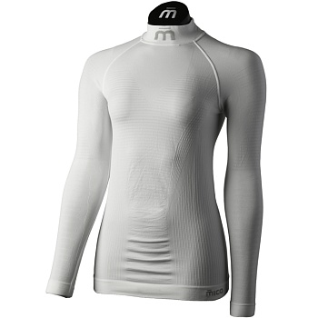 Термобелье женское верх   Mico WLS Round Neck Shirt Warm Control Nero
