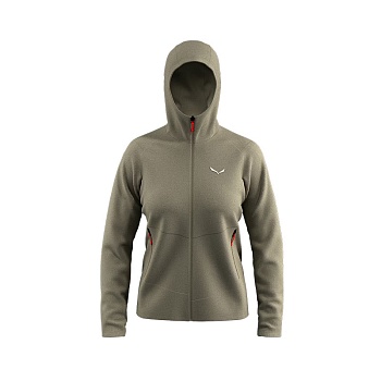 Кофта женская Salewa PUEZ ROCCA PL HD W JKT- 7180 quicksand 370г  polarlite