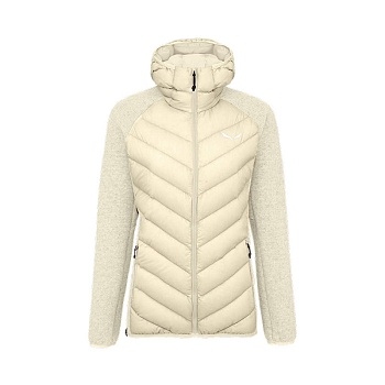 Куртка женская Salewa FANES SARNER RDS/DWN HYBRID W JKT-7261 Jatmeal