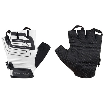 Перчатки велосипедные gloves FORCE SPORT white