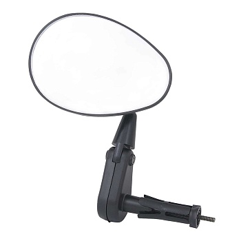 Зеркало заднего вида mirror FORCE for handlebars reversible Black