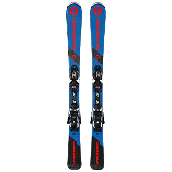 Лыжи Blizzard FIREBIRD JR 100-140 BLUE/ORANG+FDT JR 4.5 BLACK/WHITE