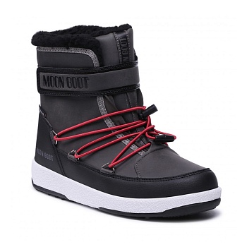 Сапоги детские Tecnica MOON BOOT JR BOY BOOT WP BLACK/CASTELROCK