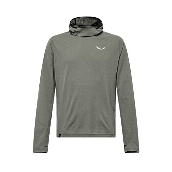 Футболка мужская с длинным рукавом Salewa PUEZ SUN M HOODY JKT Navy Blazer