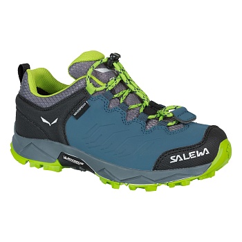 Ботинки детские Salewa JR MTN TRAINER WATERPROOF-0361 dark denim/cactus