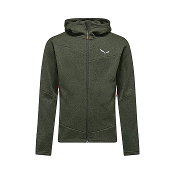 Кофта мужская Salewa PUEZ ROCCA PL HD M JKT  Dark Olive