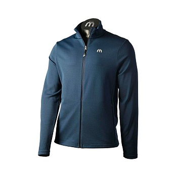 Кофта мужская Mico M Half Neck Full Zip Shirt Warm Control nero quantum