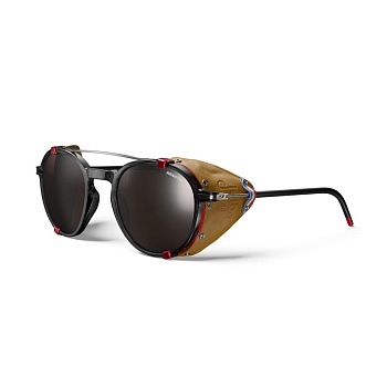 Очки Julbo LEGACY TRANSLUCENT BLACK/RED/BROWN REACTIV 2-4 Polarized