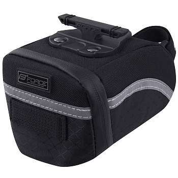 Сумка под седло seat bag FORCE RIDE klick Black M