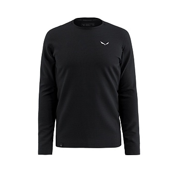 Футболка мужская с длинным рукавом Salewa PUEZ DRY M TEE Black Out