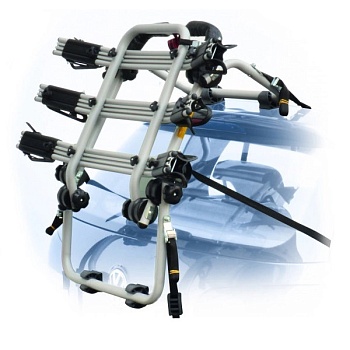 Багажник автомобильный bike carrier FIRENZE for 3 bikes Alu, Grey