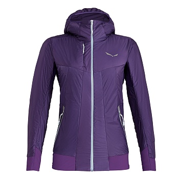 Куртка женская Salewa PEDROC HYBRID PWC W HOOD JKT-6781 Petunia