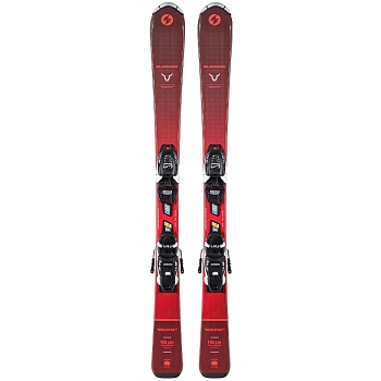 Лыжи Blizzard BRAHMA JR (100-140) RED+FDT JR 4.5 BLACK/WHITE