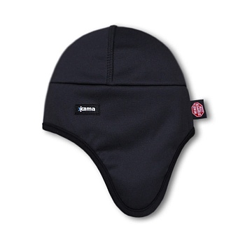 Шапочка КАМА AW36 110 М/W S-S/син.черн. с ушами