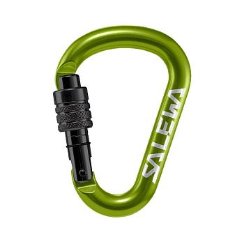 Карабин Salewa HMS SCREW G2 SMALL Fluo Green