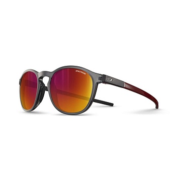 Очки Julbo SHINE L SHINY TRANSLUCENT BLACK/RED SP3 MULTILAYER RED