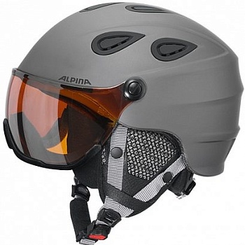 Горнолыжный шлем  GRAP Visor HM Grey Matt