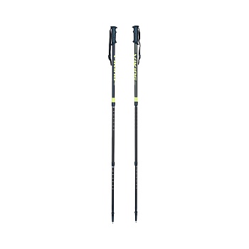 Палочки треккинговые VIKING STIG UNI POLE-09 Black/Yellow One Size Aluminium