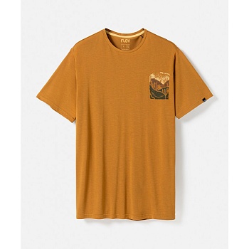 Футболка мужская FLOV TIMBERON M T-SHIRT Light Brown/Olive Bamboo
