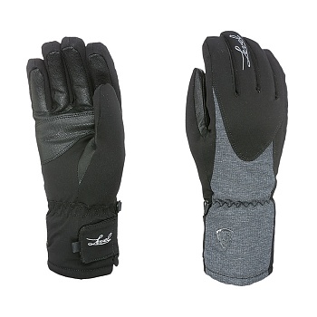Перчатки женские Alpine W Glove Black-Grey