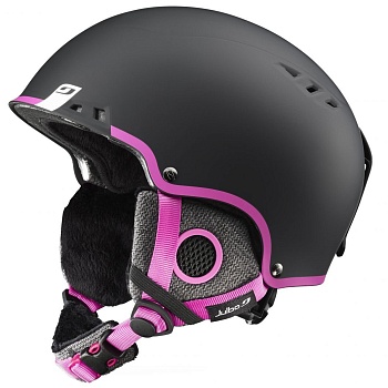 Горнолыжный шлем LETO BLACK/PINK