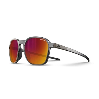 Очки Julbo DRIVE SHINY TRANSLUCENT BLACK/DARK GREEN SP3 RED FLASH